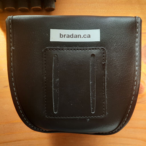 The back of the Papilio case