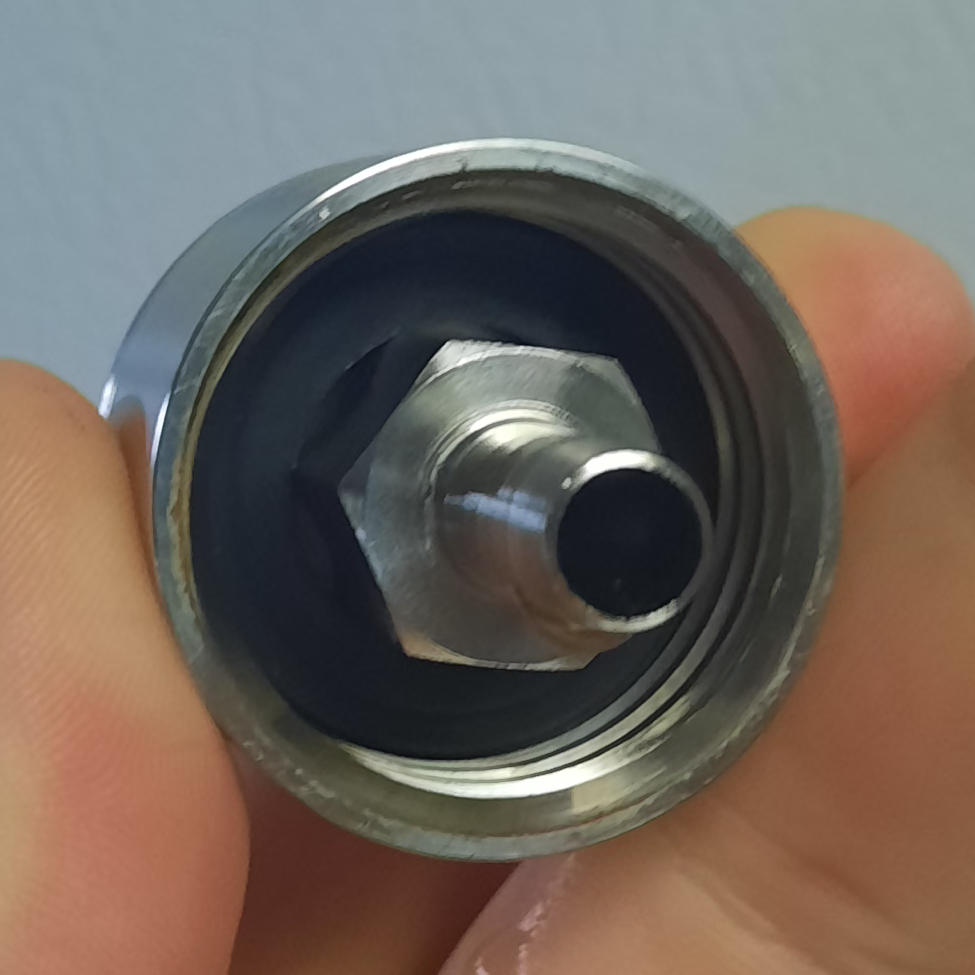 A picture of a carbonation cap from the bottom