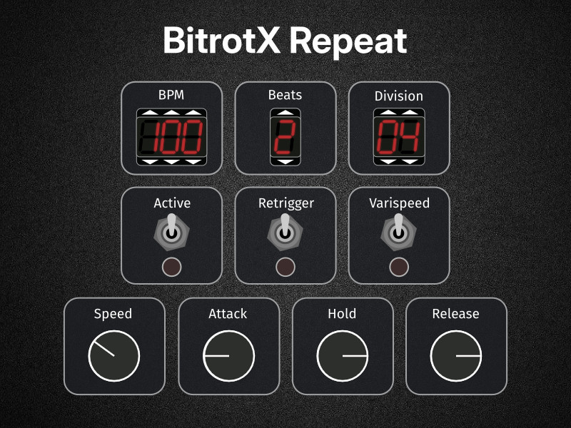 A screenshot of BitrotX Repeat